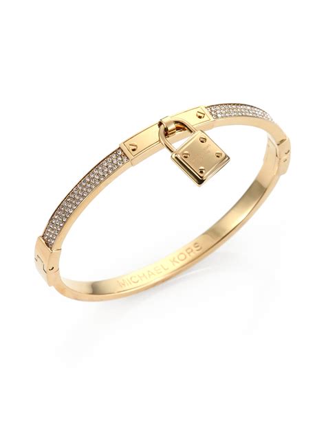 michael kors padlock charm ring|Michael Kors Lock Charm Bangle .